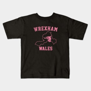 Wrexham Wales / Cymru Kids T-Shirt